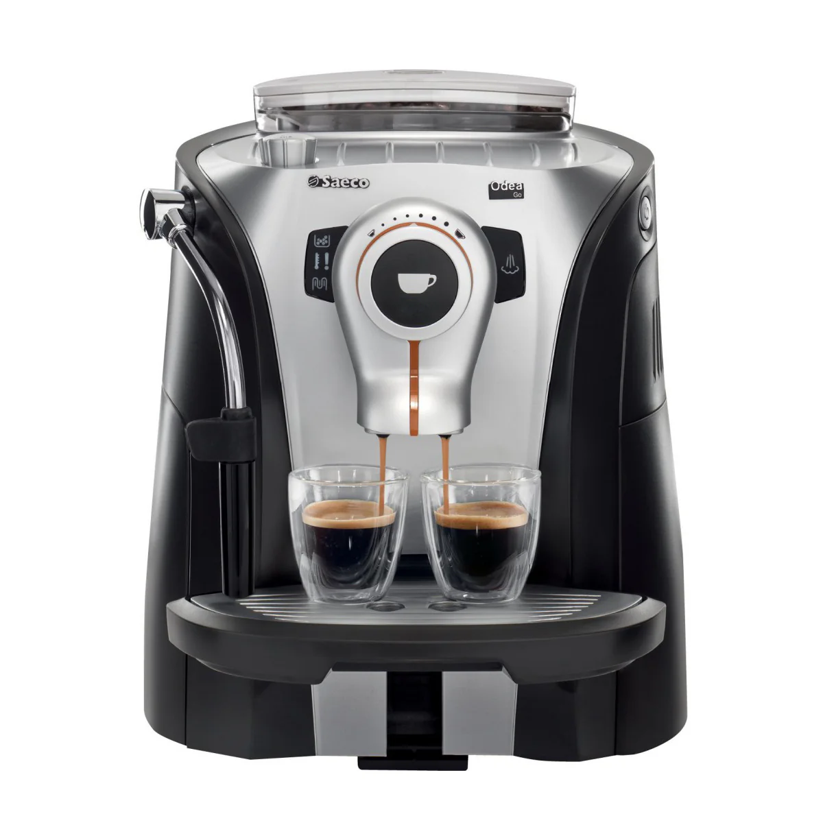 Saeco Odea Go Fully Automatic Espresso Machine - Built-in Grinder, Milk Frother