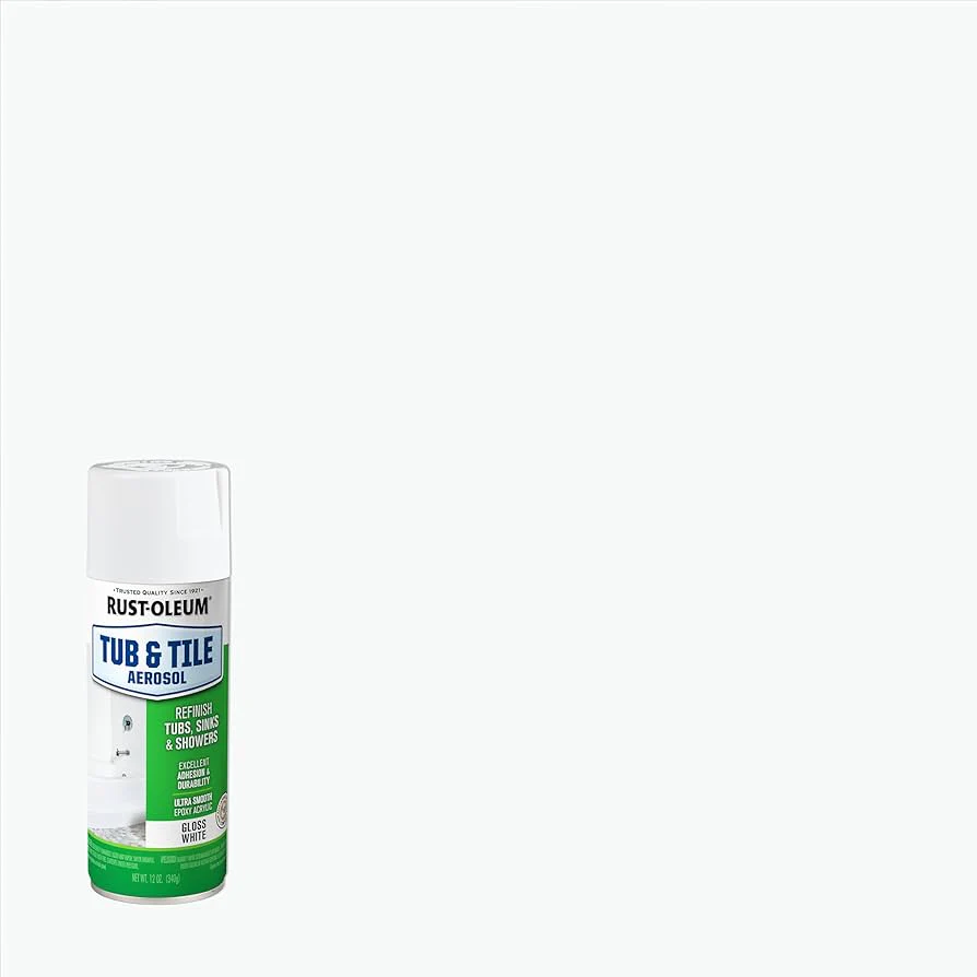 دهان تجديد حوض الاستحمام والبلاط المقاوم للماء رست أوليوم Rust Oleum علبة رش 340 غم - Image 4