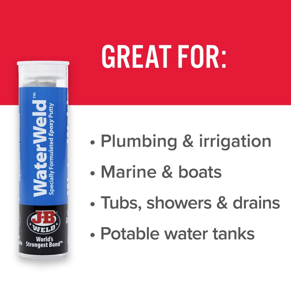 WaterWeld™ Epoxy Putty 56.8g | Waterproof & Strong - Image 3