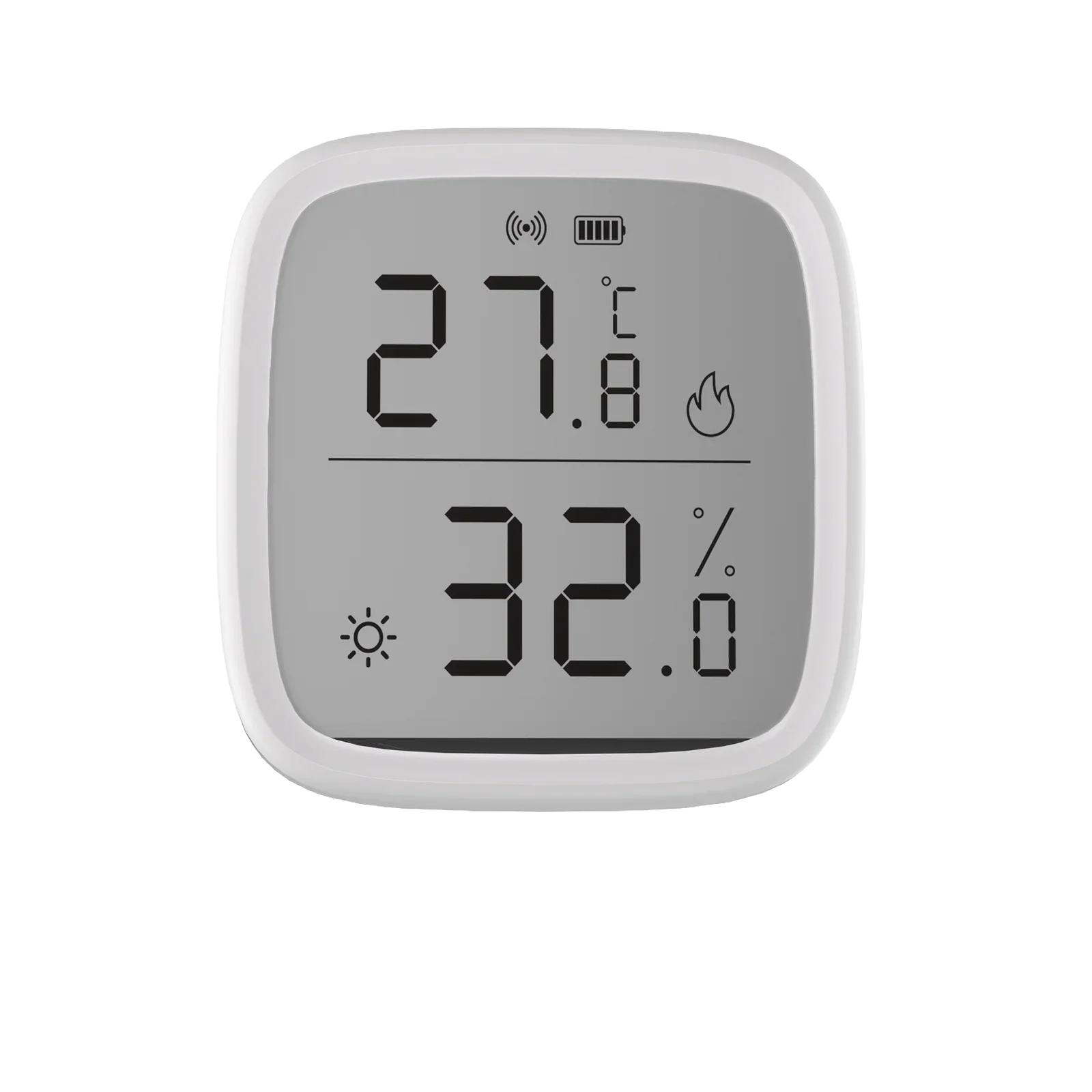 SONOFF Zigbee LCD Smart Temperature & Humidity Sensor – Real-Time Monitoring, App Alerts, Data Logging, LCD Display