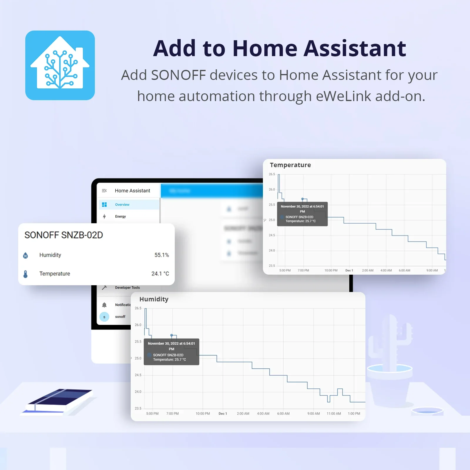 SONOFF Zigbee LCD Smart Temperature & Humidity Sensor – Real-Time Monitoring, App Alerts, Data Logging, LCD Display - Image 12
