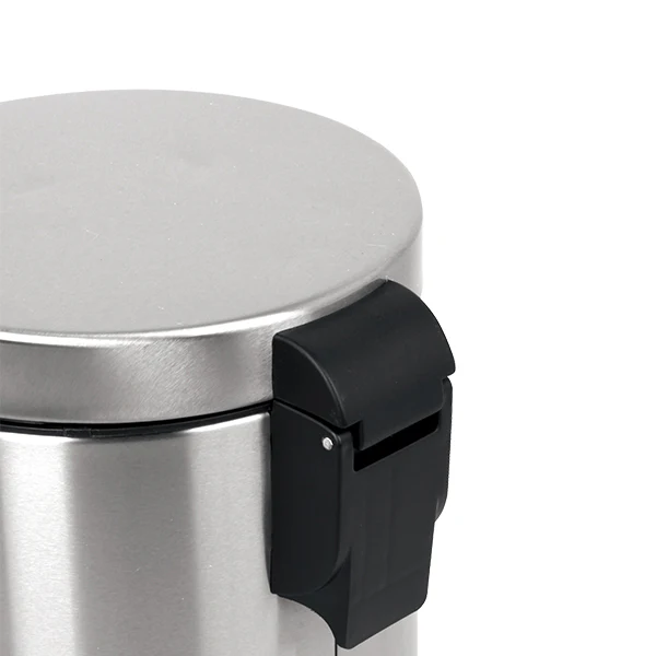 سلة مهملات مع دعسة هيدرليك ستينلس ستيل - EKO - Image 4