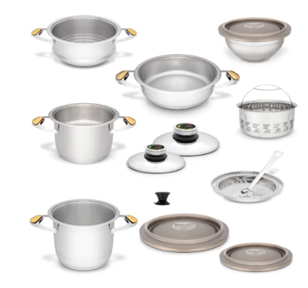 طقم أواني الطهي ماستربيس زد ستاندرد 18 قطعة من زيبتر Zepter