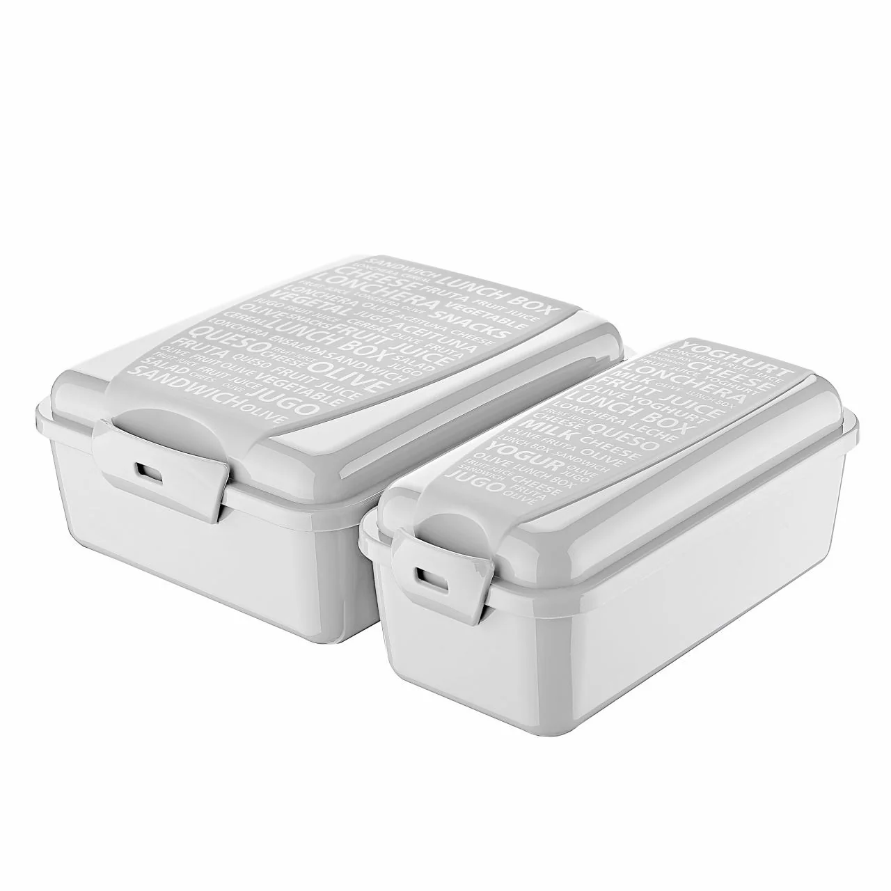 لانش بوكس علبة الغداء المحمولة سعة 1300 مل بتصميم مقسم وسهل التنظيف - Image 5