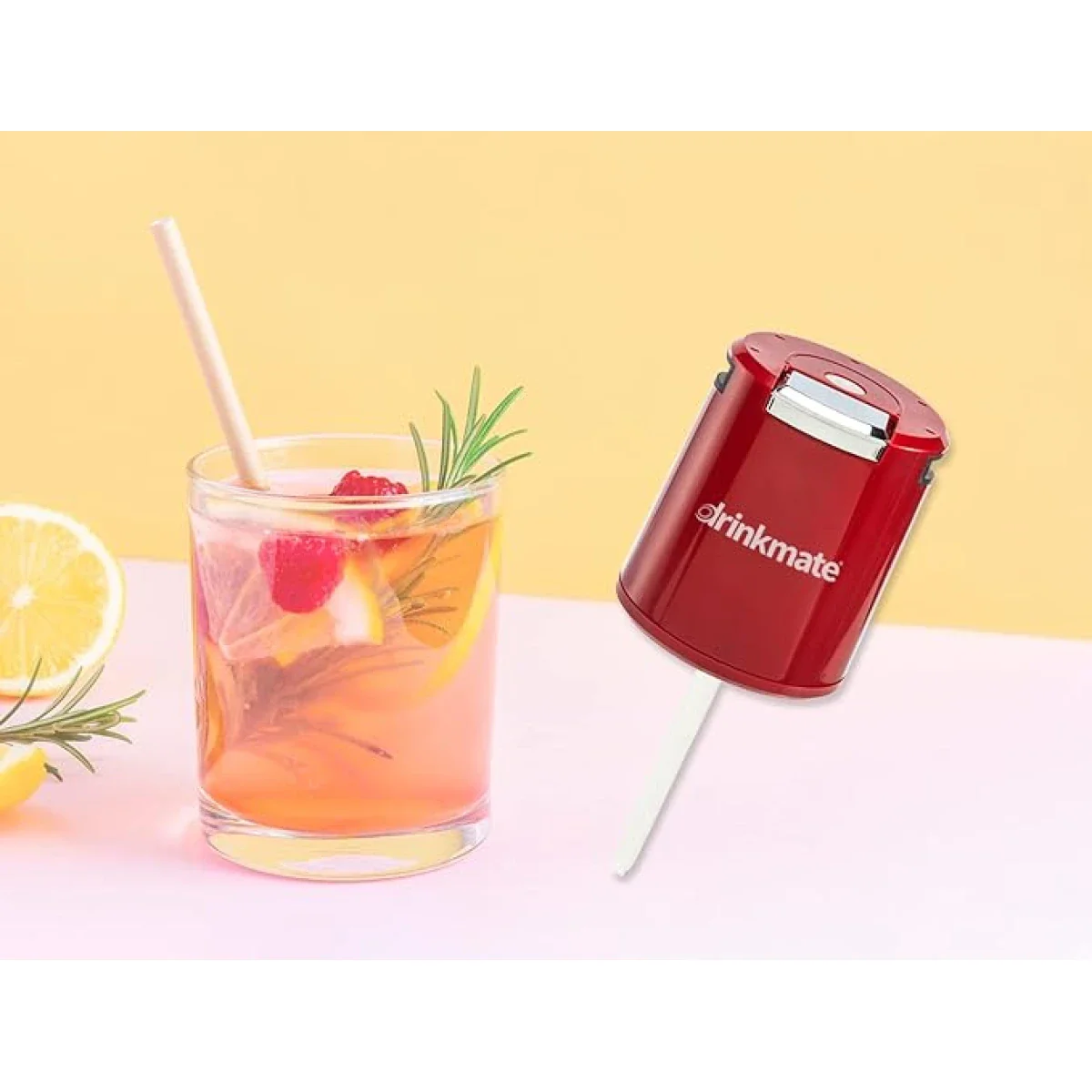 جهاز النفخ الإضافي لفوار المشروبات DrinkMate - تصميم سهل الاستخدام وسرعة إعداد المشروبات - Image 6