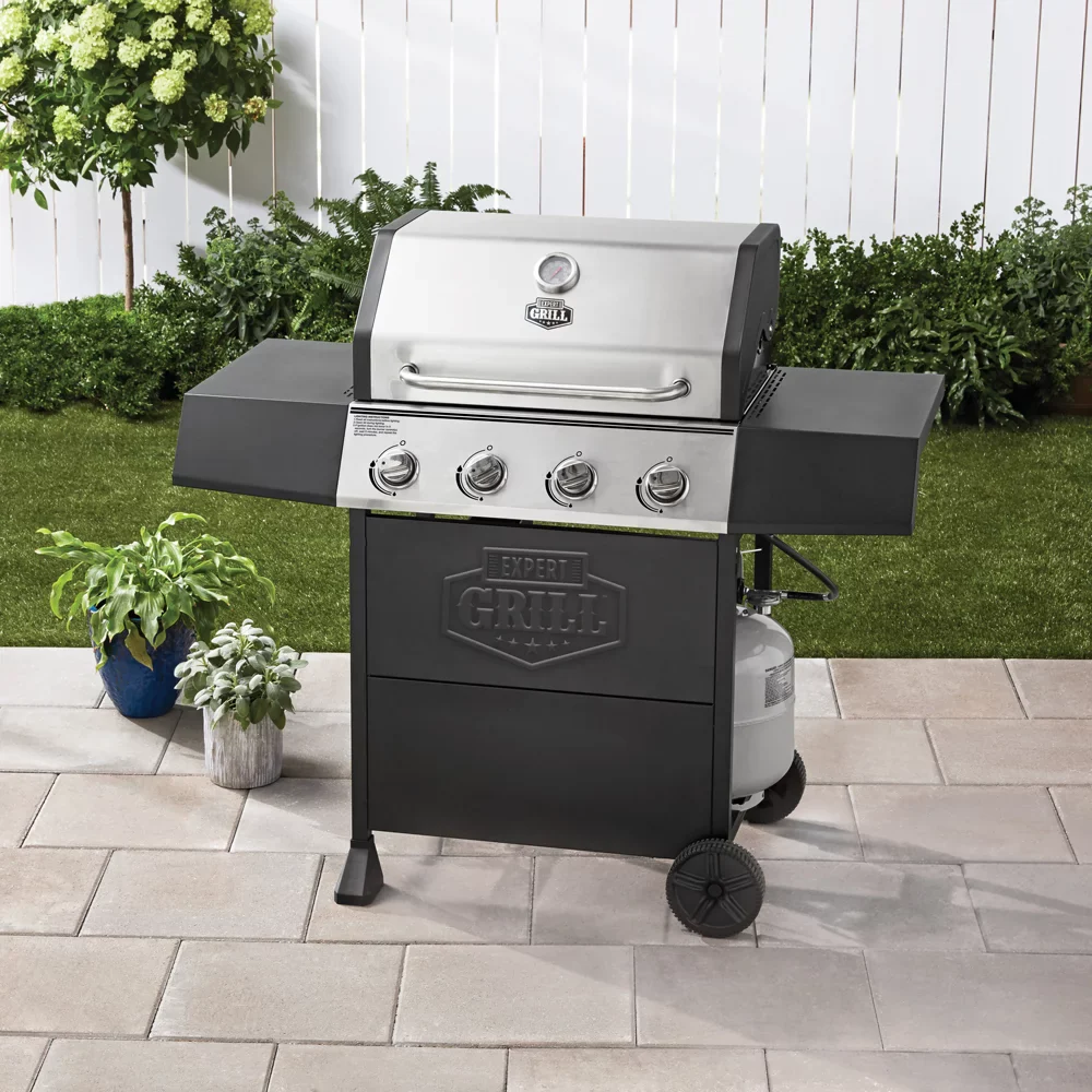 منقل شواء غاز اكسبرت جريل ٤ شعلات - Expert Grill - Image 2