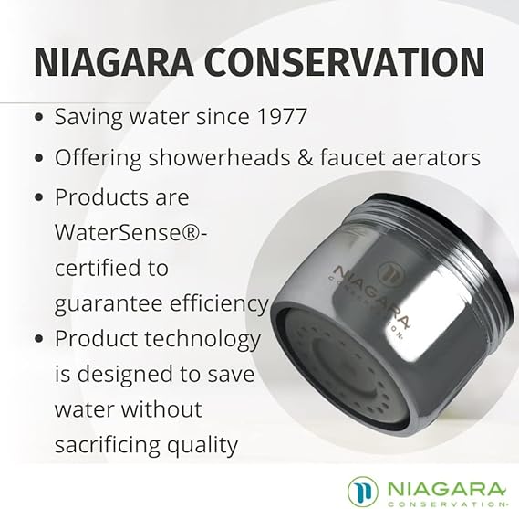 مرشد حنفية فقاعي-مزدوج التسنين 3.8 لتر/دقيقة من نياجرا Niagara - Image 2