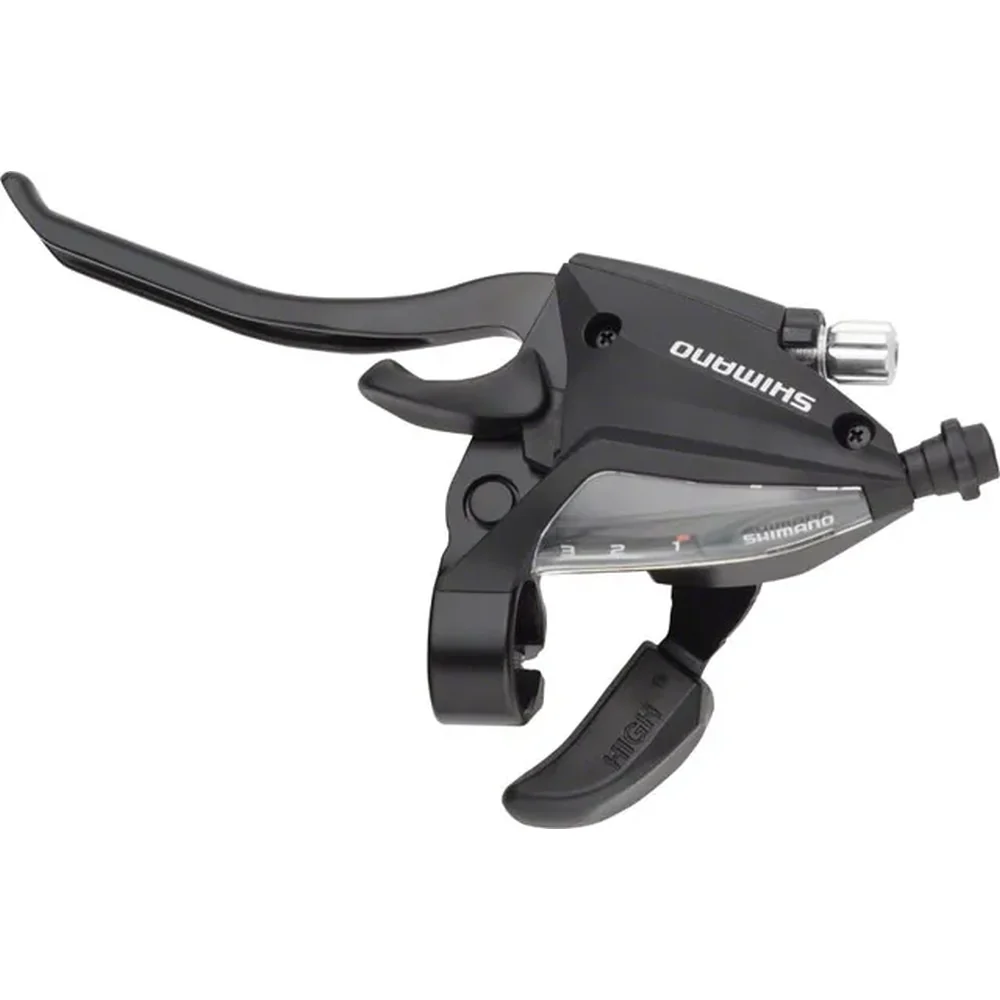 شيفتر دراجة هوائية مع فرامل من Shimano، 8 سرعات خلفية و3 سرعات أمامية، مقاوم للتآكل - Image 2