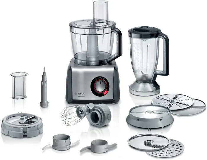 محضرة طعام متعددة الوظائف قوة 1250 واط لون أسود من بوش Bosch