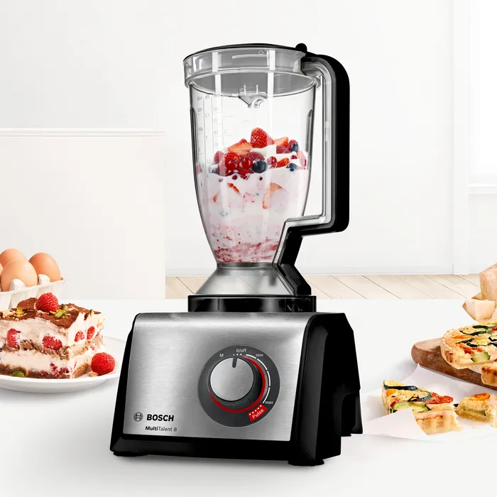 محضرة طعام متعددة الوظائف قوة 1250 واط لون أسود من بوش Bosch - Image 5