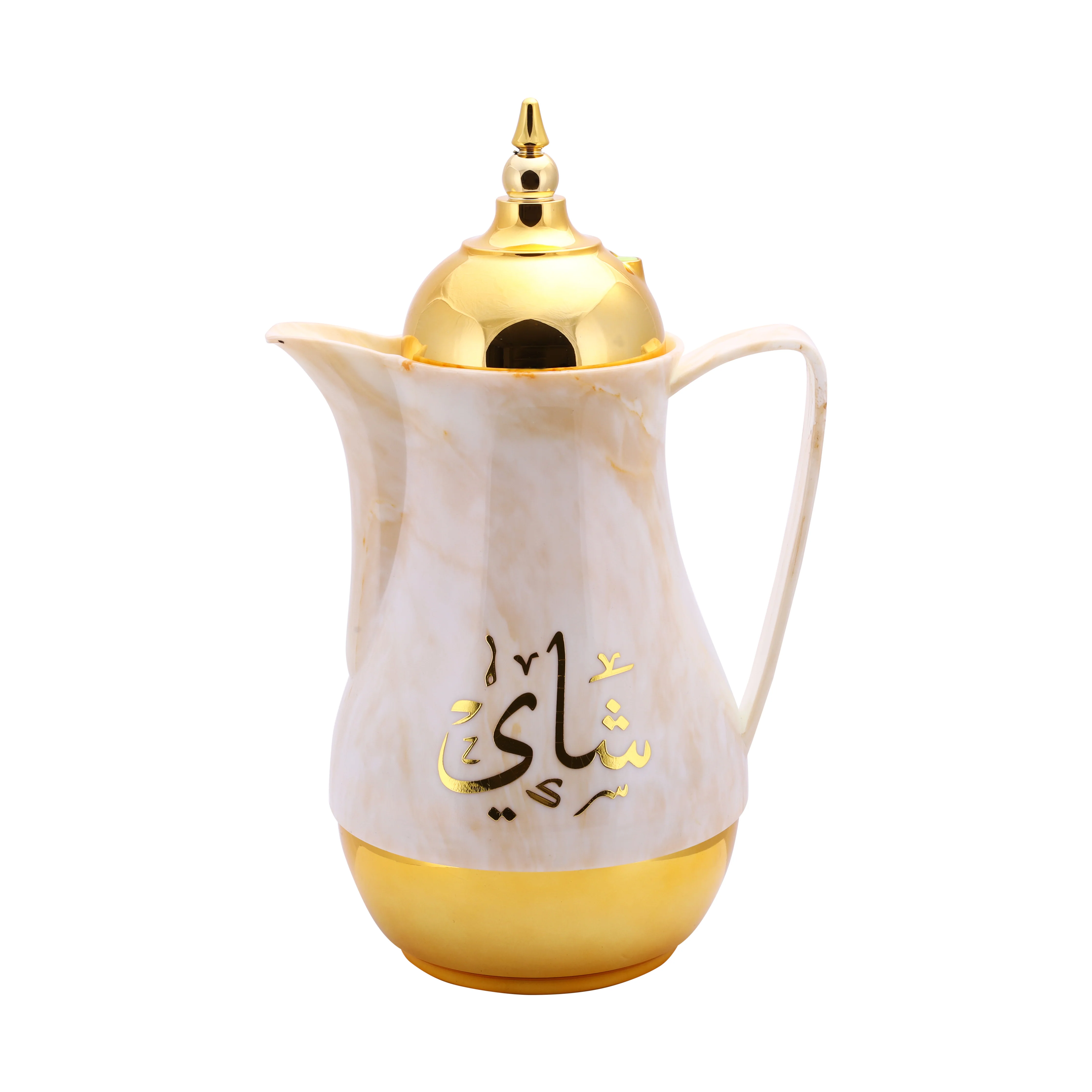 طقم دلة قهوة وشاي رويال فورد مزدوج الجدار 1 لتر حافظ حراري - Image 3