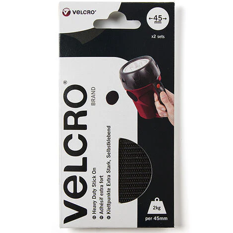 لاصق ناعم و خشن شكل دائري من VELCRO.