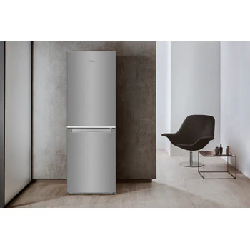 ثلاجة فريزر بترتيب سفلي سعة 310 لتر بتقنية 6Sense ستانلس ستيل من ويرلبول WHIRLPOOL - Image 3