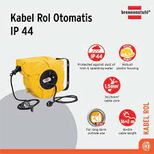 بكرة الكابلات الأوتوماتيكية IP44 بطول 16+2 متر من Brennenstuhl - Image 4