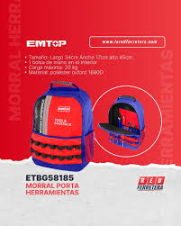 حقيبة ظهر لحمل الأدوات من EMTOP - Image 5