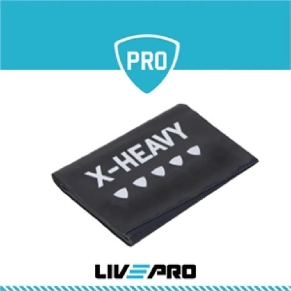 شريط مقاومة عالي المقاومة (X-Heavy) – Live Pro 8415 لتمارين القوة واليوغا