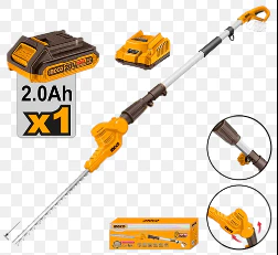 ماكينة تقليم وقص شجر شحن 20V مع بطارية وشاحن انكو INGCO - Image 2