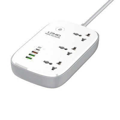 وصلة طاقة ذكي واي فاي مع 3 منافذ تيارو4 منافذ USB من LDNIO - Image 4