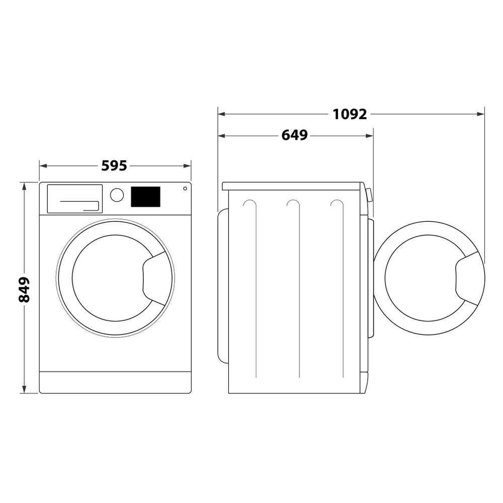 نشافة ملابس بمضخة الحرارة 8 ك من ويرلبول Whirlpool - Image 5