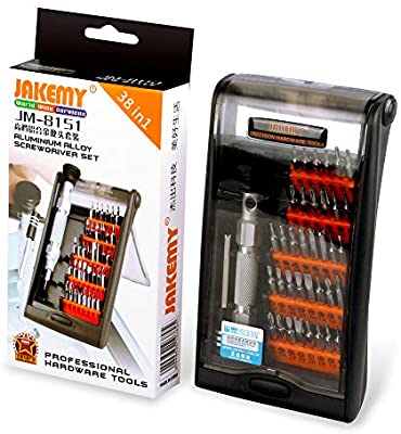 طقم راسيات مفك إلكتروني 38 قطعة - Jakemy - Image 2