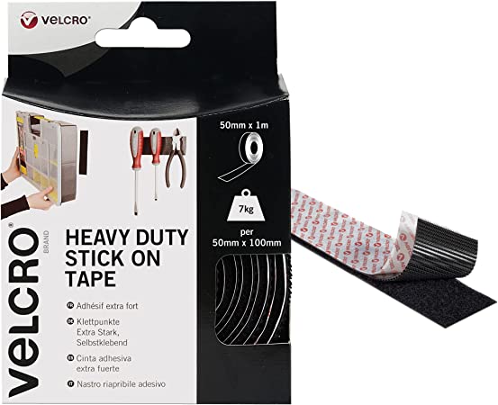 لاصق خشن و ناعم قوي جدا حجم 1 متر بعرض 5 سم .من VELCRO