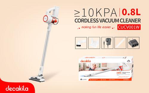 مكنسة كهربائية لاسلكية 140 وط من DECAKILA - Image 3