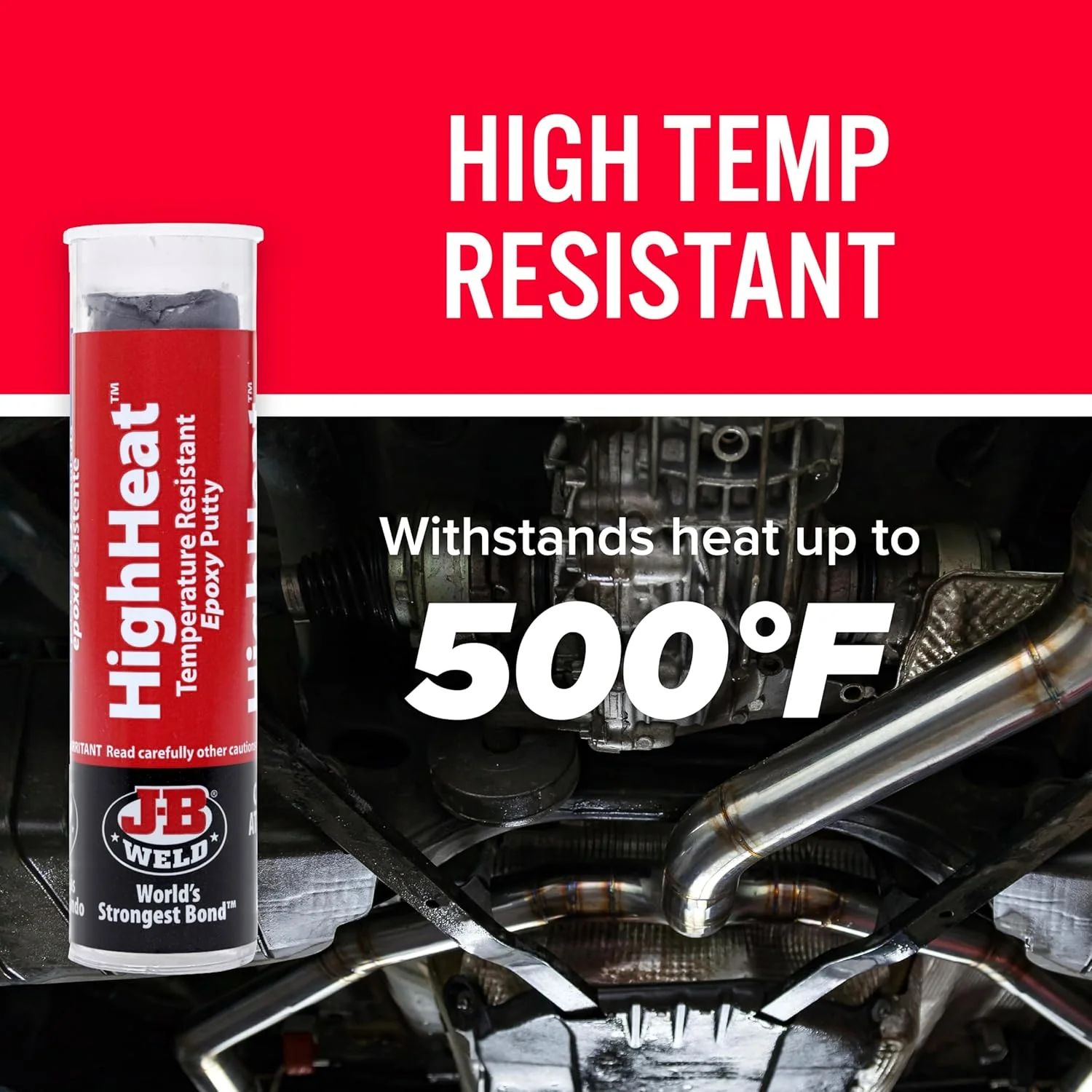 معجون إيبوكسي هاي هيت™ 56.8 جرام مقاوم للحرارة حتى 260°C - Image 2