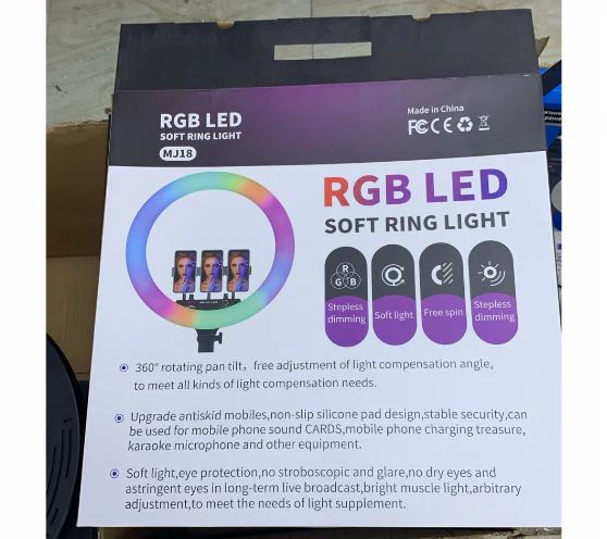 ستاند انارة (رينج لايت ) LED RGB RGB - Image 2