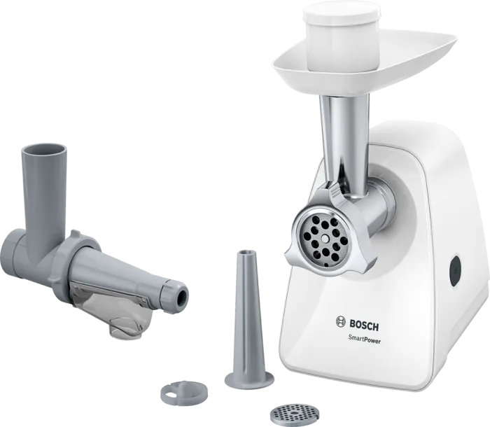 مفرمة لحم سمارت باور 350 واط - أبيض من بوش Bosch