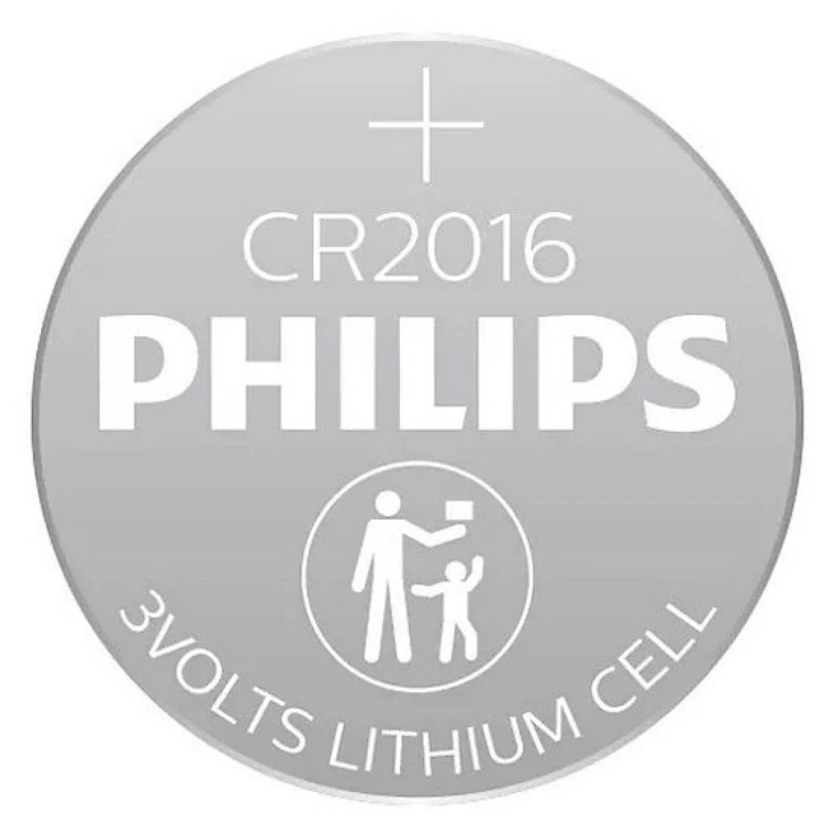 بطاريه فليبس ليثيوم CR2016 بحجم عملة - عبوة 5 قطع عالية الجودة وموثوقة
