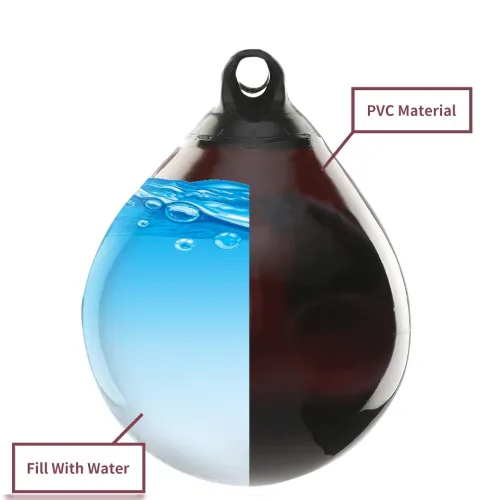 كيس ملاكمة مائي سعة 12 لتر من PVC عالي الجودة بتصميم مريح وذكي - Image 3