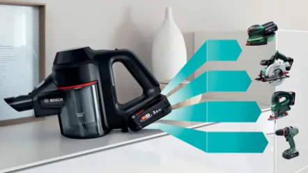 مكنسة كهربائية شحن 18فولت من بوش-BOSCH - Image 4