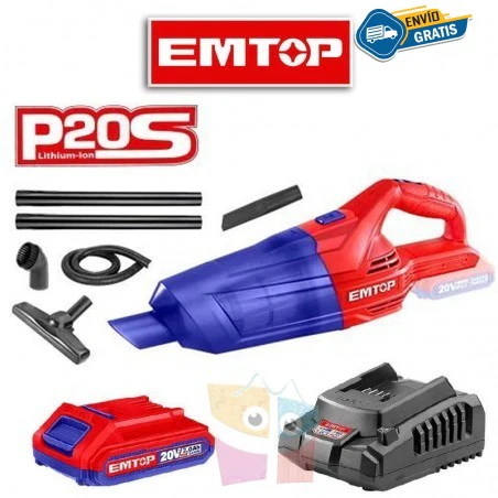 مكنسة كهربائية شحن 20 Vبدون بطارية منEMTOP - Image 2