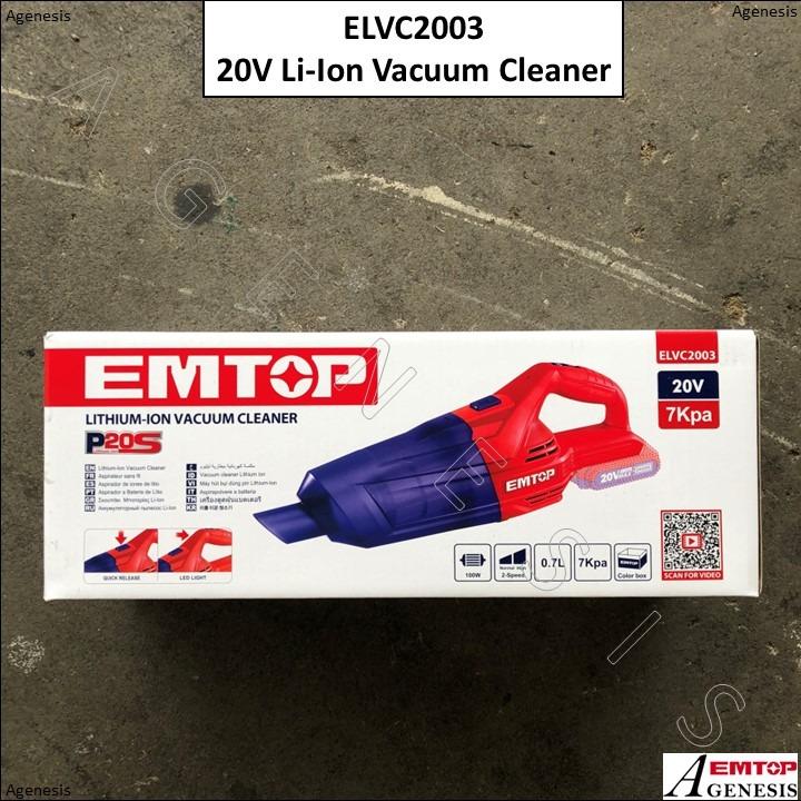 مكنسة كهربائية شحن 20 Vبدون بطارية منEMTOP - Image 4