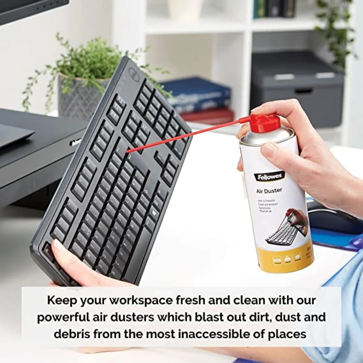 بخاخ الهواء القوي (Air Duster) لتنظيف الإلكترونيات والأماكن الضيقة من فيلوز - Image 2