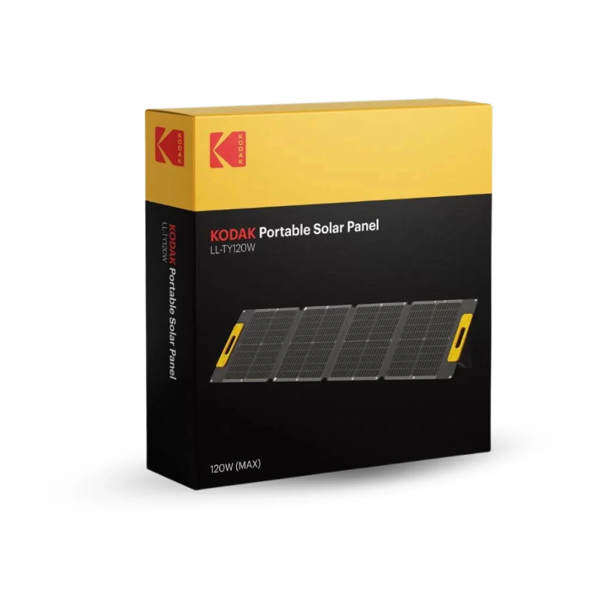 لوحة شمسية محمولة Kodak 120W خفيفة الوزن بنسبة تحويل 23% وتوافق واسع - Image 4