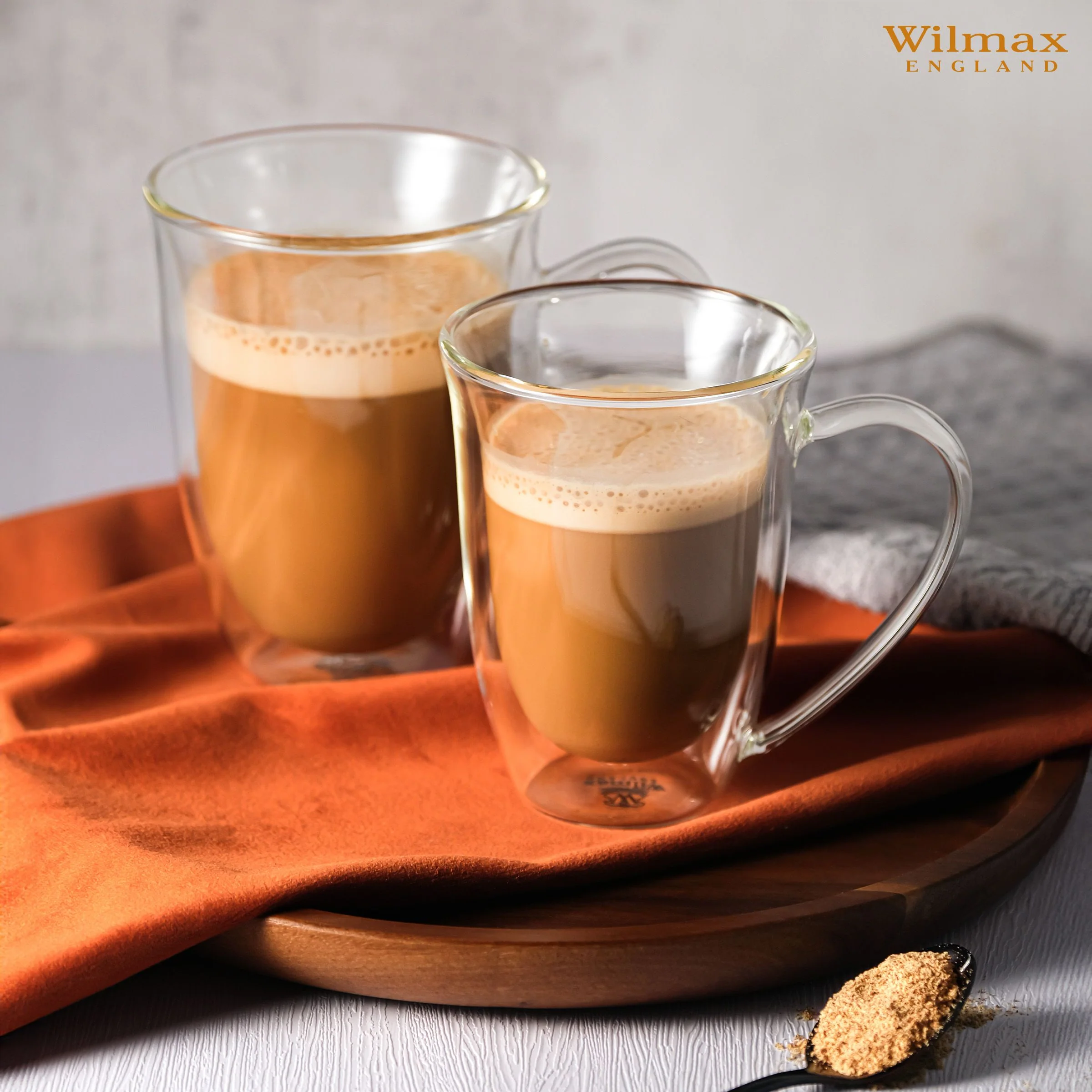 كوب زجاج مزدوج من Wilmax - Image 3