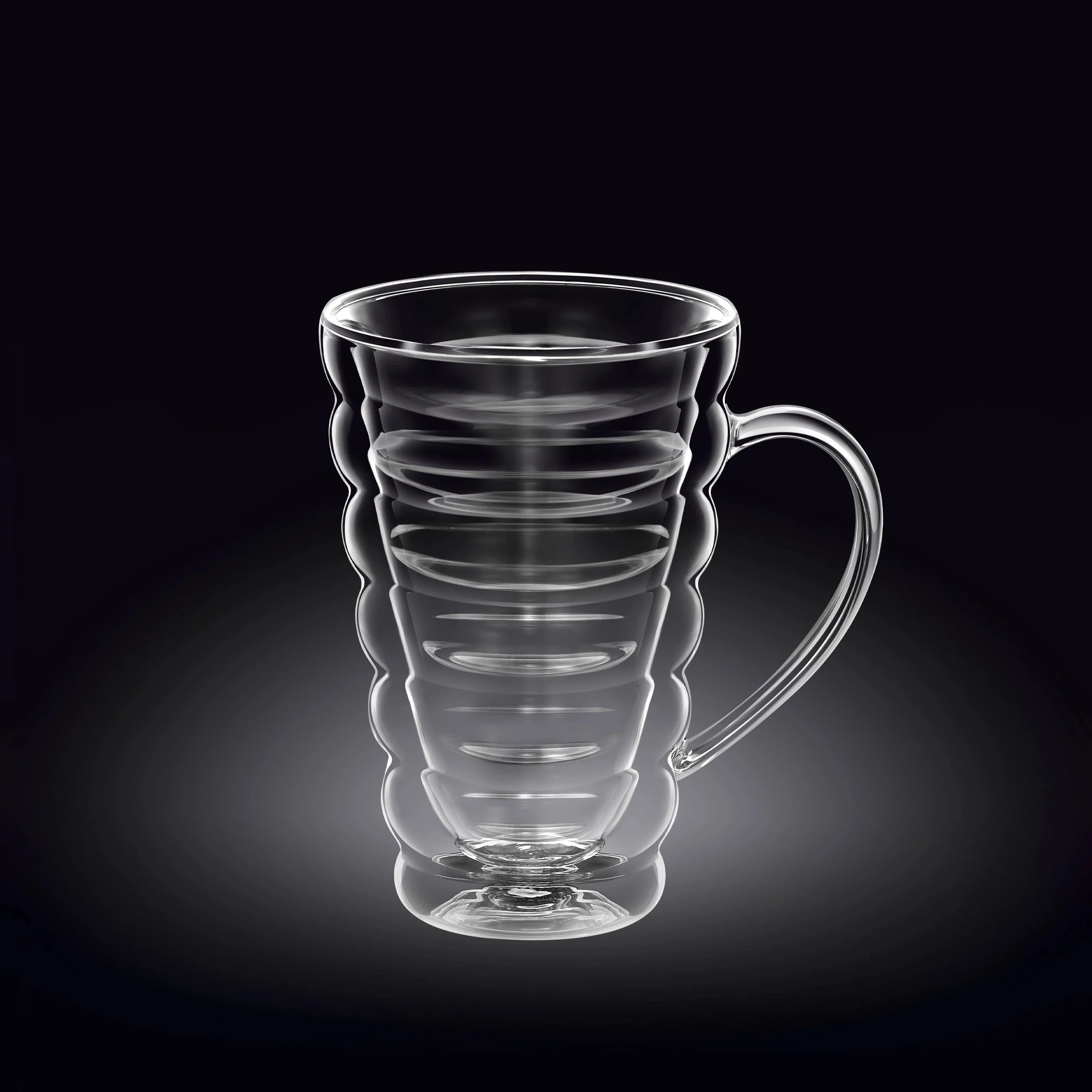 كوب زجاج مزدوج من Wilmax Thermo - Image 3
