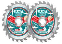 طقم صينية قص خشب 1/4. 7" عدد 2   من TOTAL