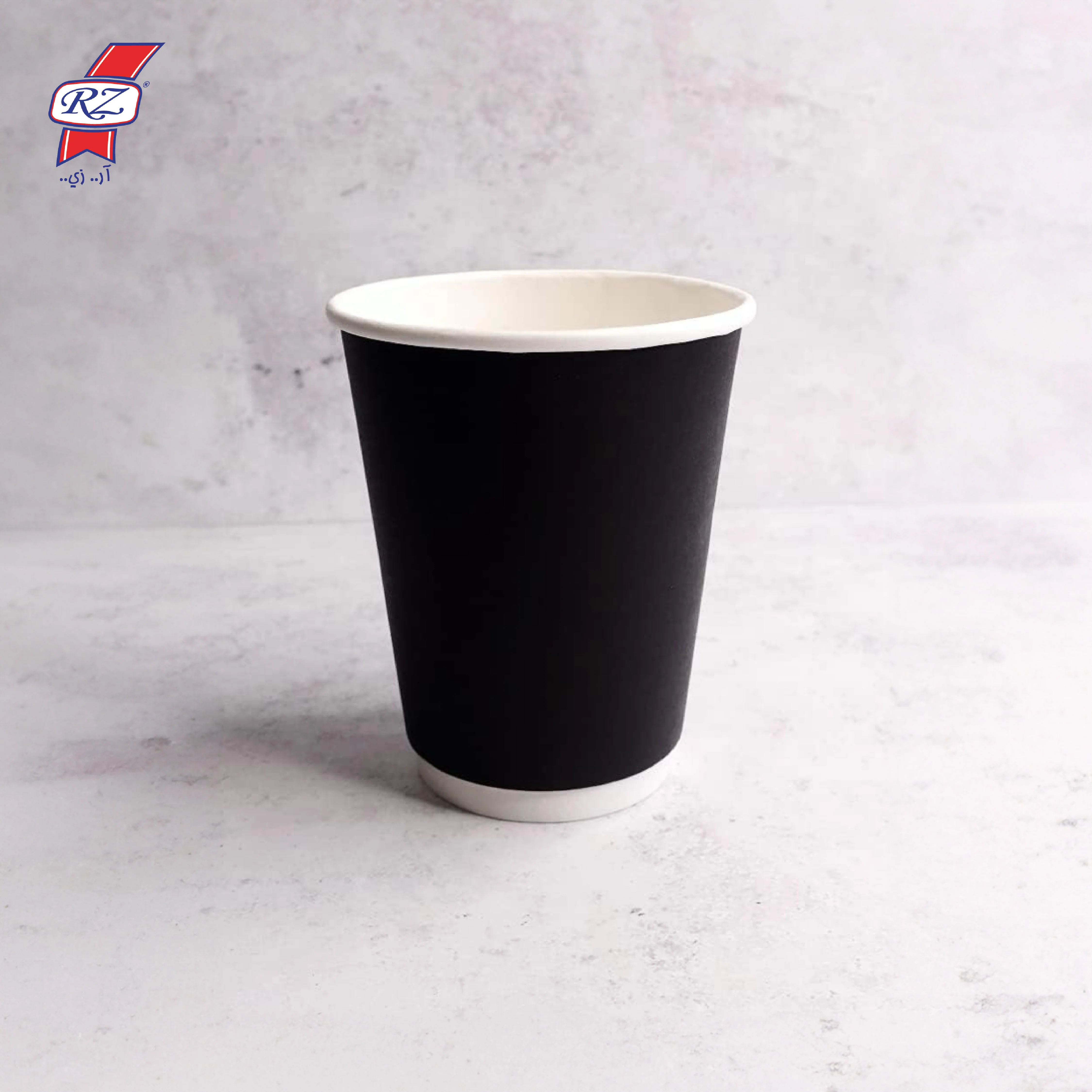 كاسات ورقية دبل 16 اونص 25 كاسة متعد الالوان -RZ - Image 4