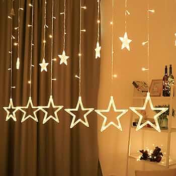 شلال نجوم رمضان المضيء- طول 4 متر