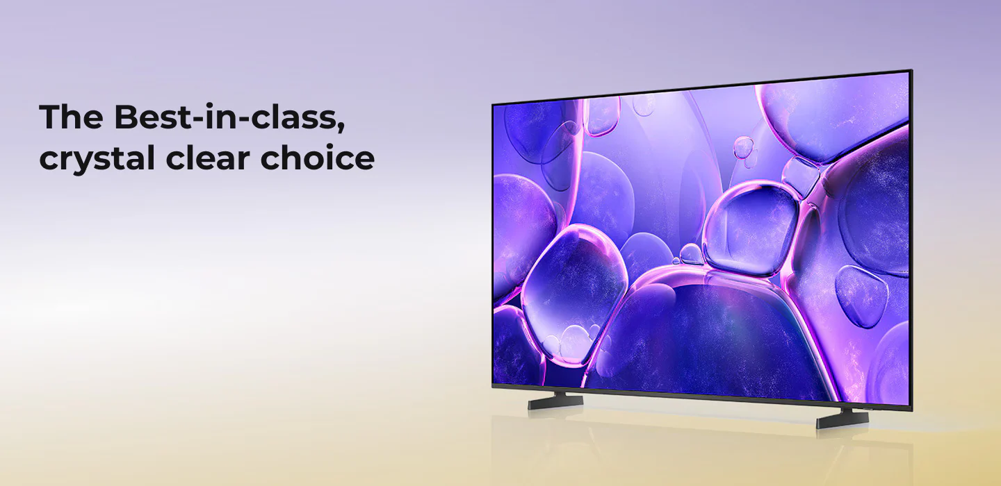 لفزيون سامسونج الذكي LED 75 بوصة Crystal 4K بنظام Tizen (طراز 2025) - Image 3