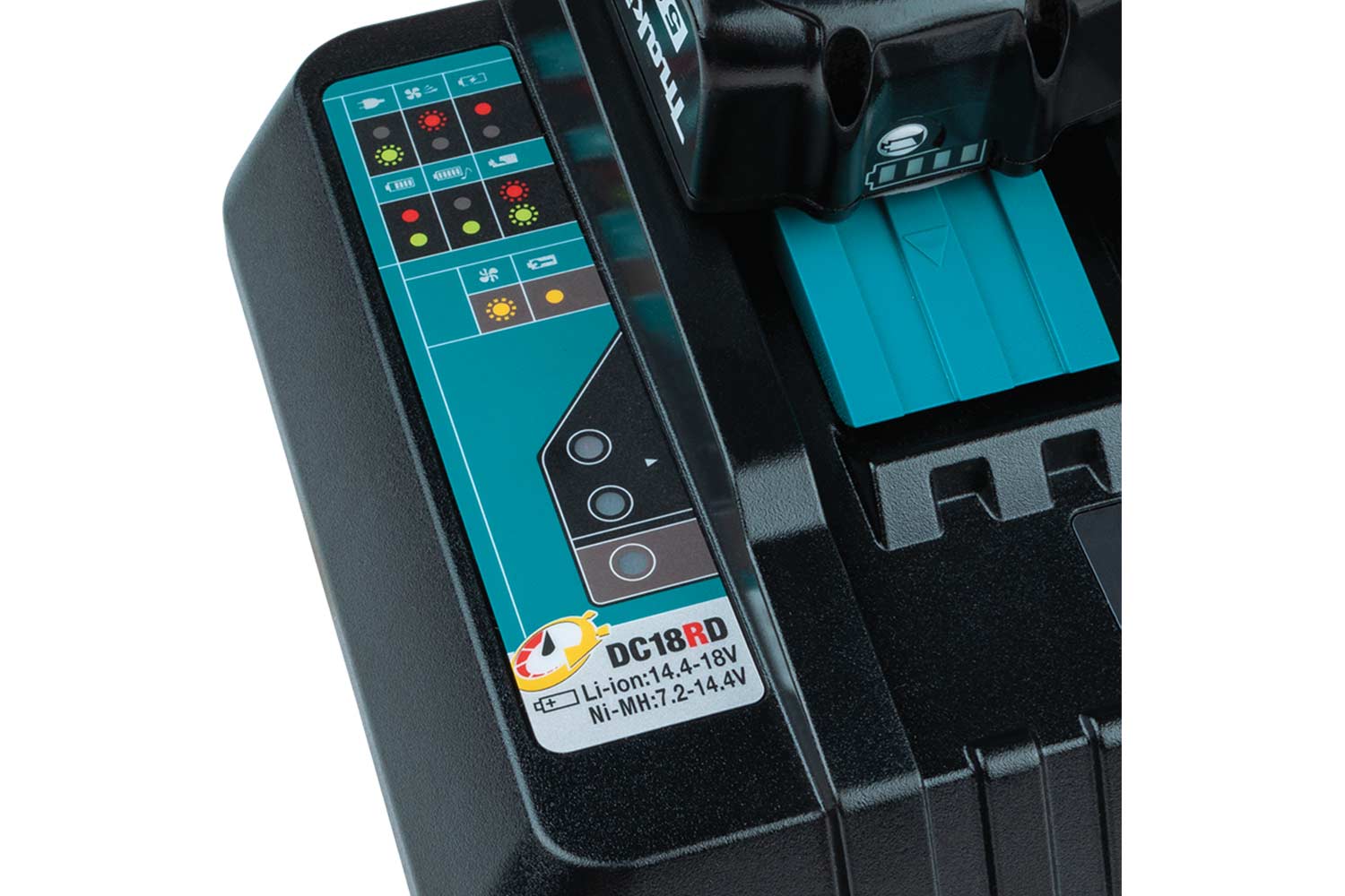 شاحن سريع الشحن DC18RDمزدوج المنافذ 18 فولت ماكيتا Makita - Image 3