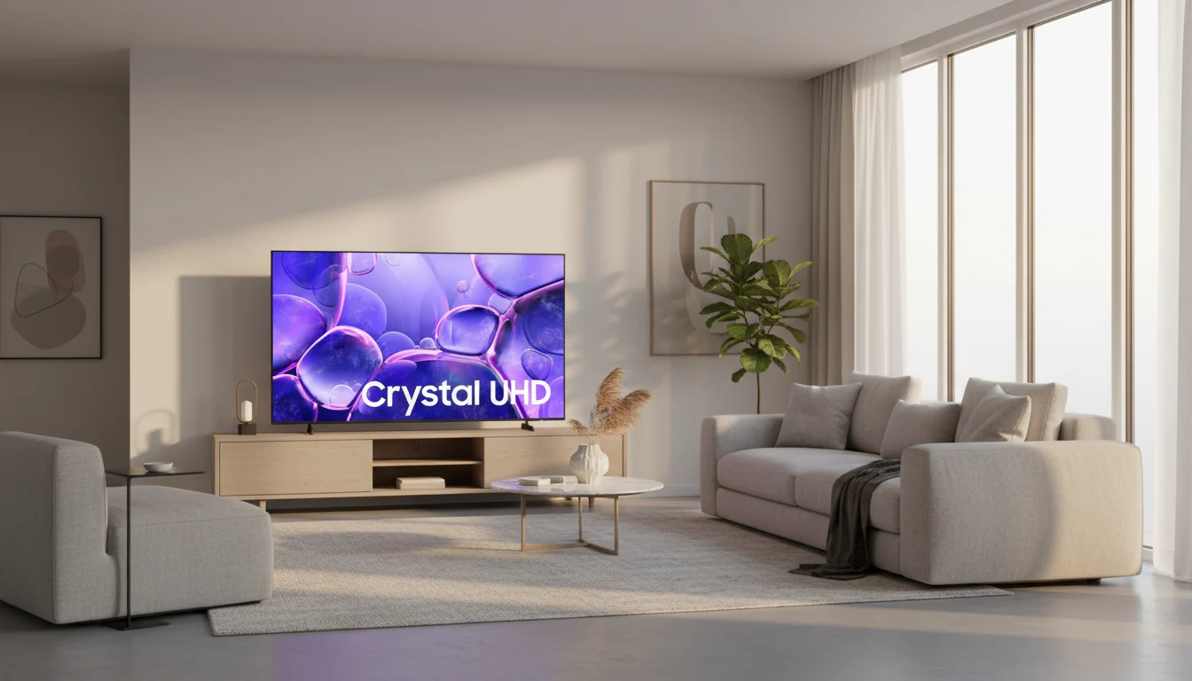 تلفزيون ذكي Crystal UHD 4K طراز حجم 55 بوصة - Image 3