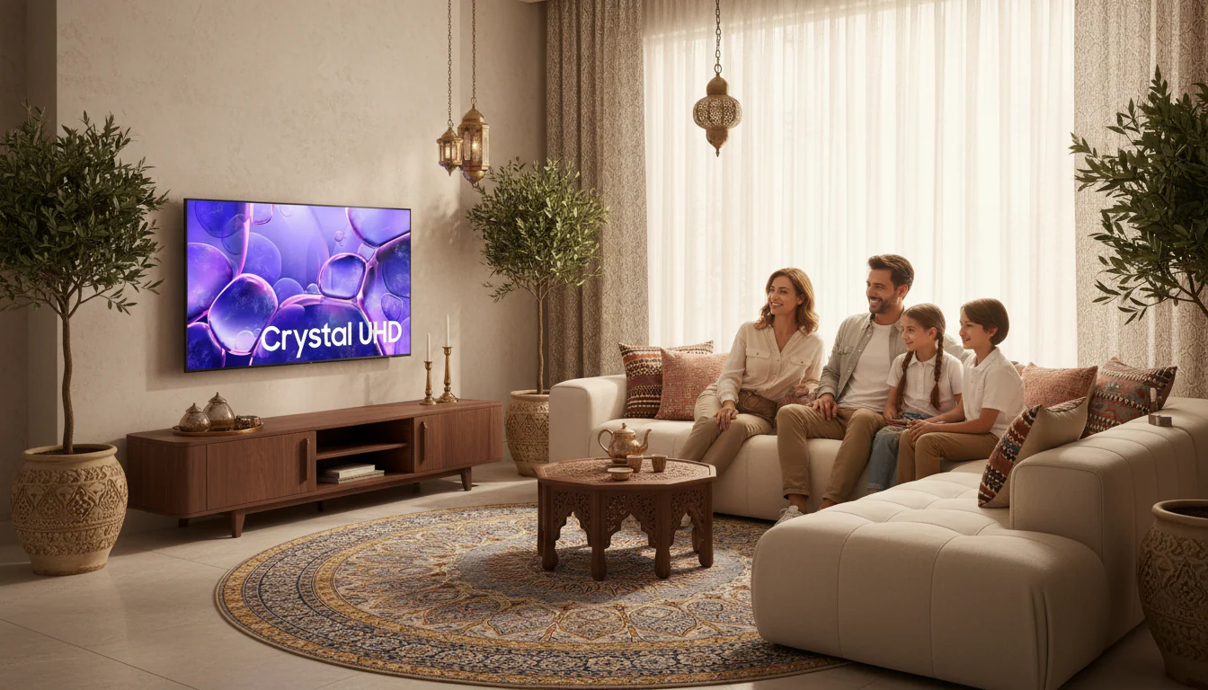 تلفزيون ذكي Crystal UHD 4K طراز حجم 55 بوصة - Image 4