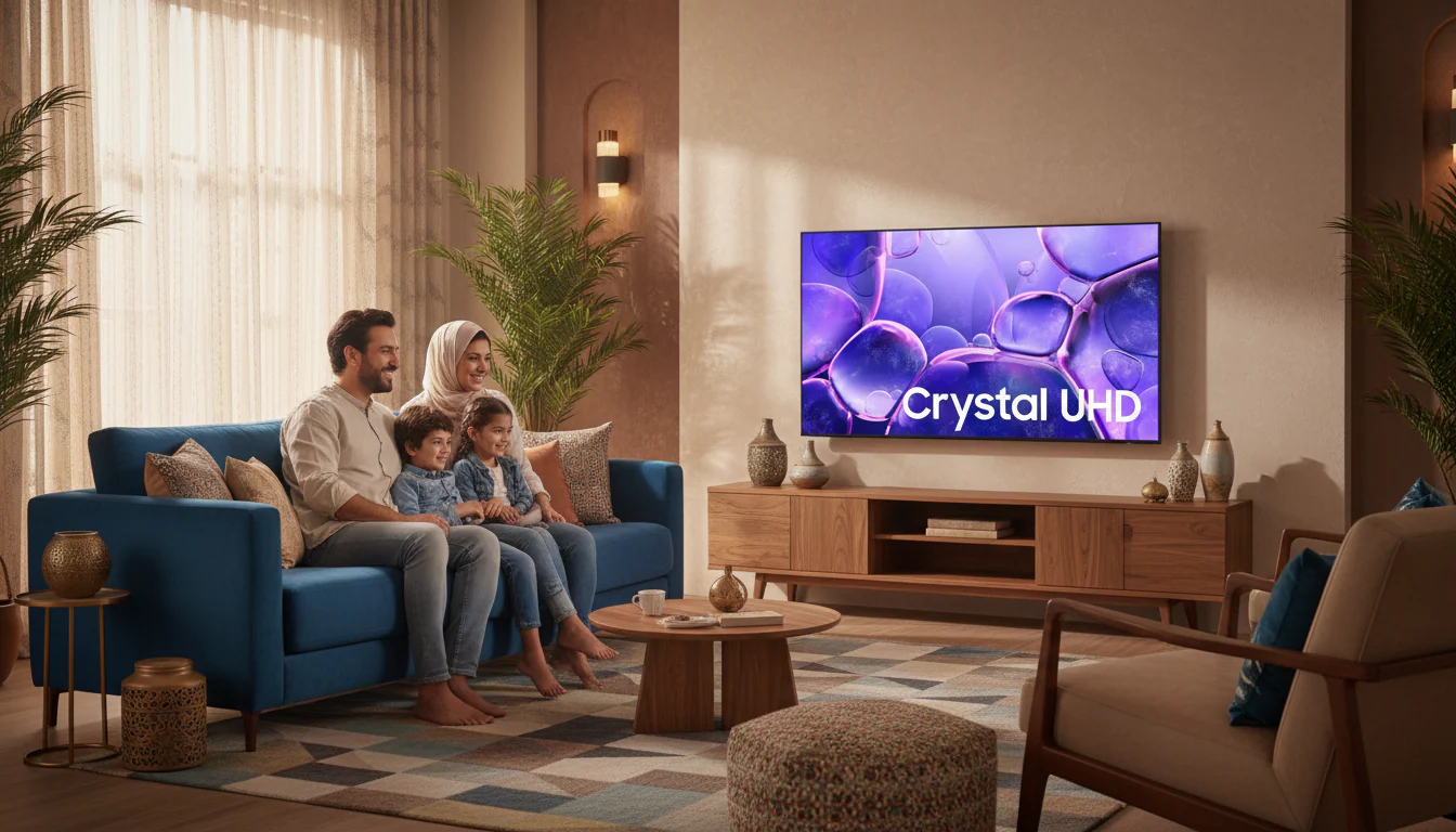 تلفزيون سامسونج الذكي LED 65 بوصة Crystal 4K بنظام Tizen - Image 3