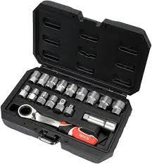 طقم بوكس مفتوح 17 قطعة 1/2 + 3/8" من ياتو - Image 2