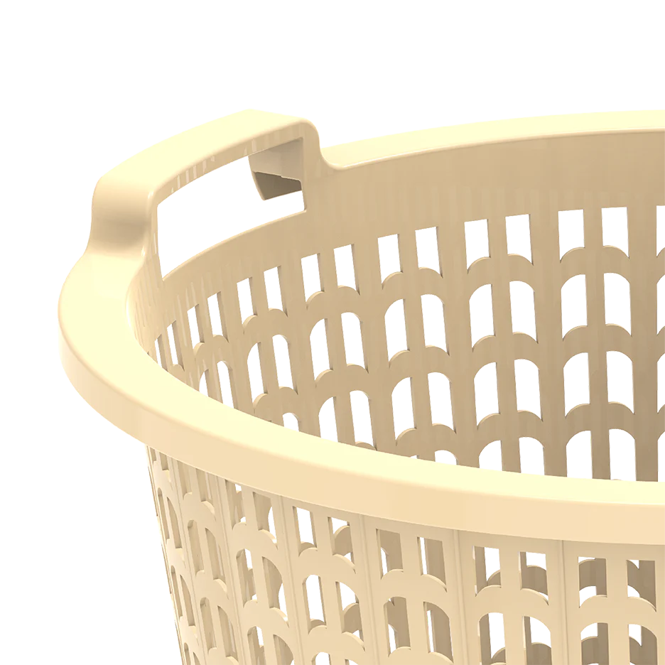 سلة غسيل عريضة 50 لتر من كوزموبلاست تم تصميمها - Image 2