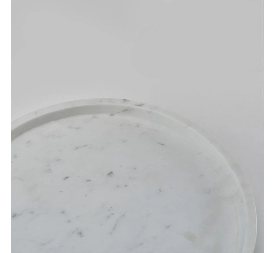 صينية مدورة من Aquanova Hammam - أبيض - Image 3