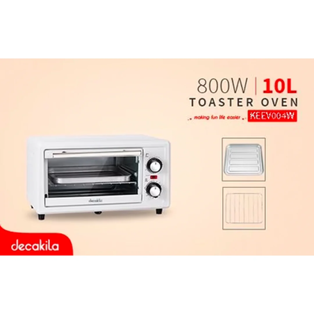 فرن كهربائي 10 لتر 800 واط من دكاكيلا - Decakila - Image 4